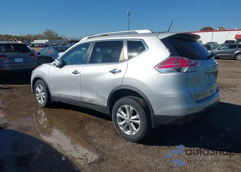 2016 Nissan Rogue Sv from USA, damaged, VIN KNMAT2MV1GP705663